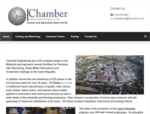 Tablet Screenshot of chambereng.com